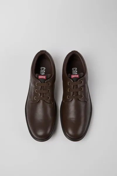 ATOM Brown Formal Shoes for Men - Autumn / Winter collection - Image 3