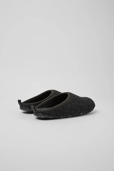 WABI Grey Slippers for Men - Autumn / Winter collection - Image 2