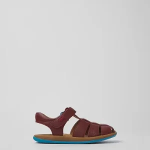 Burgundy Sandals for Kids - Autumn / Winter collection