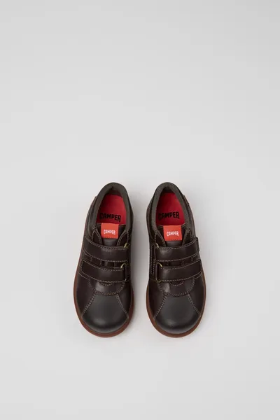 Pelotas Brown Casual Shoes for Kids - Autumn / Winter collection - Image 3