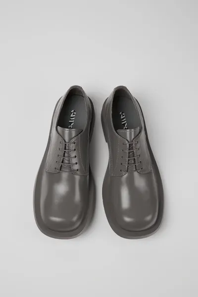 Neuman Grey Loafers for Unisex - Autumn / Winter collection - Image 3