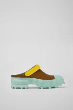 Tracktori Brown Clogs for Unisex - Autumn / Winter collection