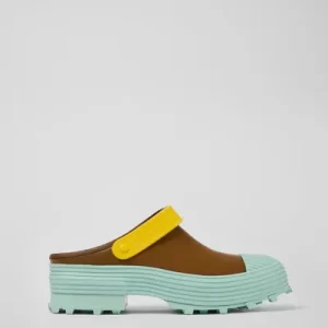 Tracktori Brown Clogs for Unisex - Autumn / Winter collection