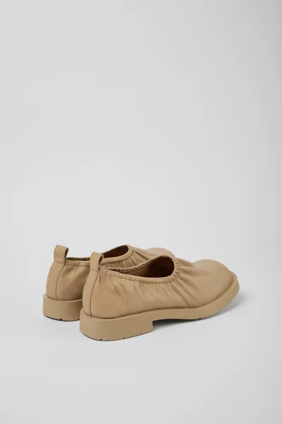 Neuman Beige Ballerinas for Unisex - Autumn / Winter collection - Image 2