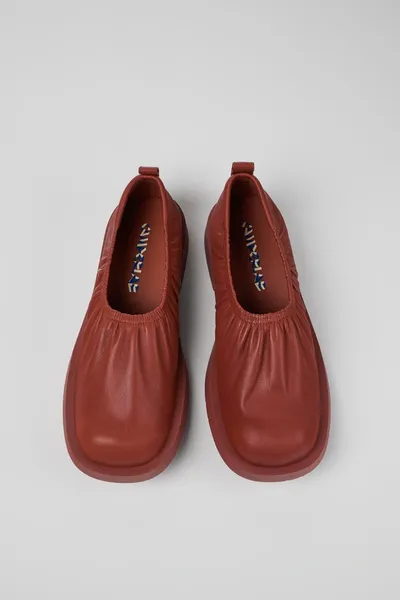 Neuman Red Ballerinas for Unisex - Autumn / Winter collection - Image 3