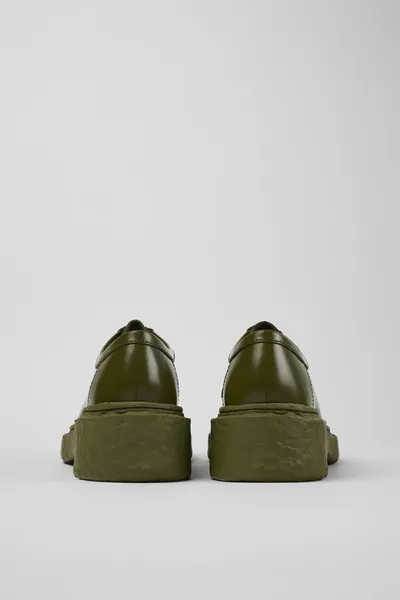 Vámonos Green Loafers for Unisex - Autumn / Winter collection - Image 2
