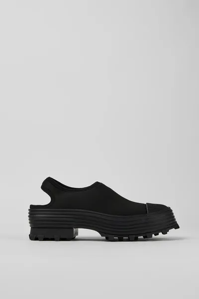 Tracktori Black Sandals for Unisex - Autumn / Winter collection