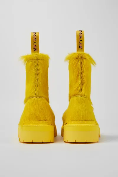Eki Yellow Boots for Unisex - Autumn / Winter collection - Image 2