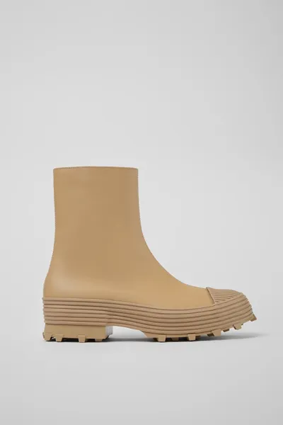 Tracktori Beige Boots for Unisex - Autumn / Winter collection