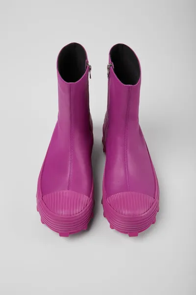 Tracktori Purple Boots for Unisex - Autumn / Winter collection - Image 3