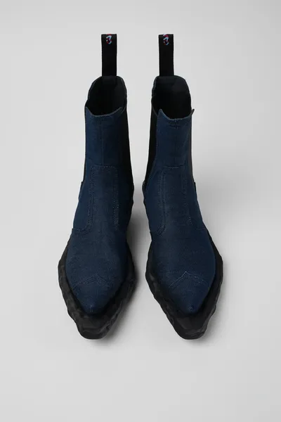 Venga Blue Ankle Boots for Unisex - Autumn / Winter collection - Image 3