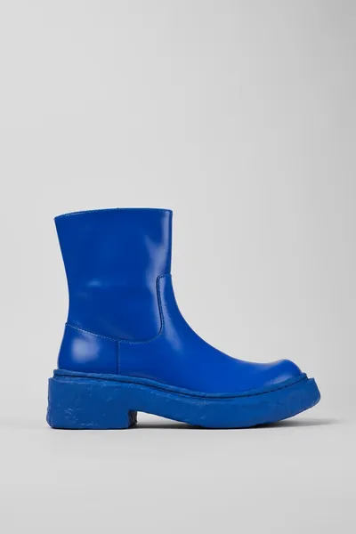 Vámonos Blue Ankle Boots for Unisex - Autumn / Winter collection