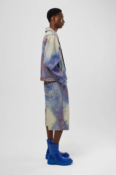 Denim shorts AU00007-004 Apparel Women. Official Online Store USA - Image 3