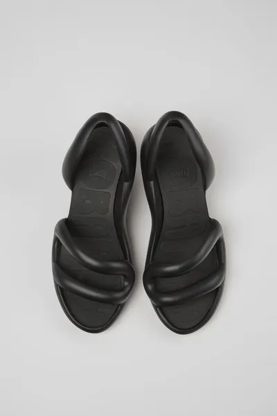 Kobarah Black Sandals for Men - Autumn / Winter collection - Image 3