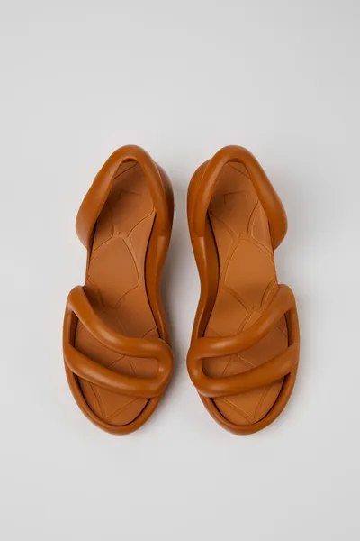 Kobarah Brown Sandals for Men - Autumn / Winter collection - Image 3