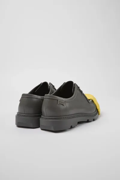 Junction Grey Formal Shoes for Men - Autumn / Winter collection - Image 2