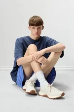 Drift Trail White Sneakers for Men - Autumn / Winter collection