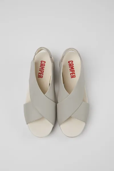 BALLOON Grey Sandals for Women - Autumn / Winter collection - Image 3