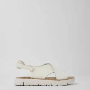 oruga White Sandals for Women - Autumn / Winter collection