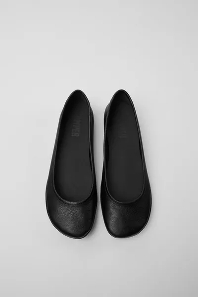 Right Black Ballerinas for Women - Autumn / Winter collection - Image 3