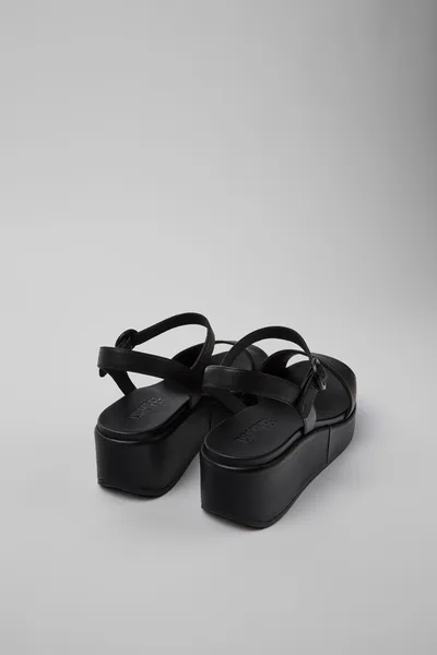 Misia Black Sandals for Women - Autumn / Winter collection - Image 2