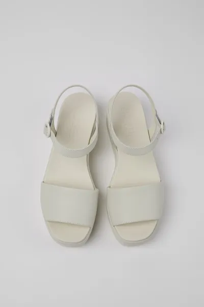 Misia White Sandals for Women - Autumn / Winter collection - Image 3