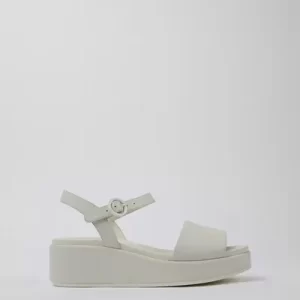 Misia White Sandals for Women - Autumn / Winter collection