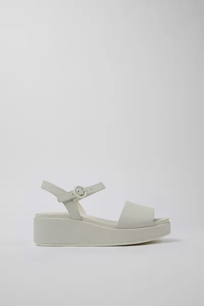 Misia White Sandals for Women - Autumn / Winter collection