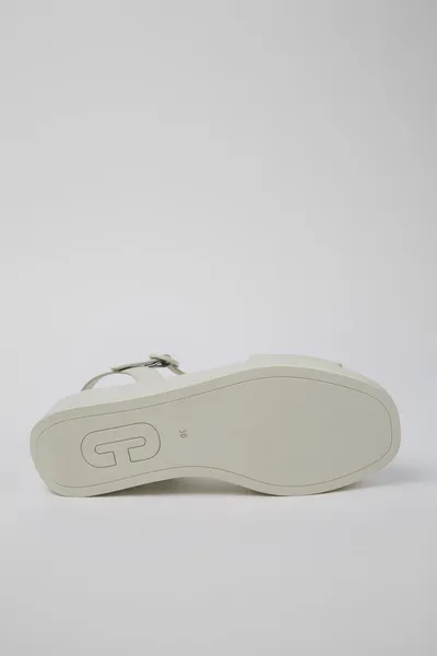 Misia White Sandals for Women - Autumn / Winter collection - Image 4