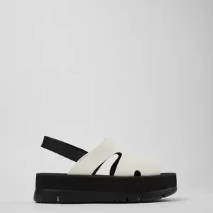 oruga White Sandals for Women - Autumn / Winter collection