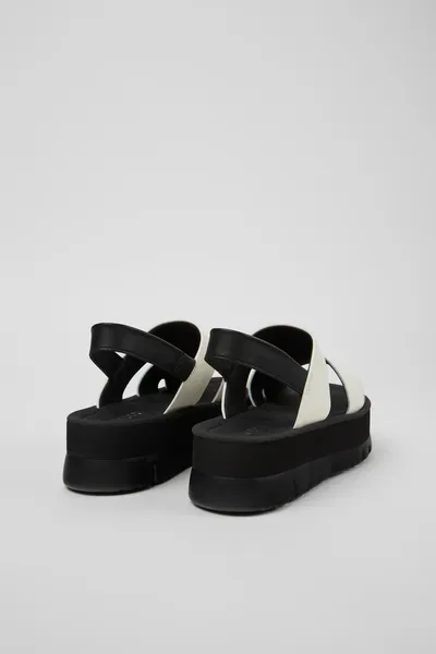 oruga White Sandals for Women - Autumn / Winter collection - Image 2