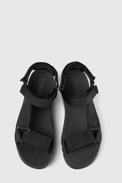 oruga Black Sandals for Women - Autumn / Winter collection - Image 2