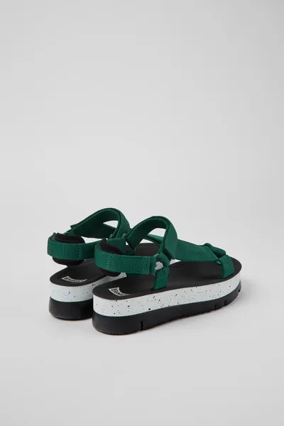 oruga Green Sandals for Women - Autumn / Winter collection - Image 2