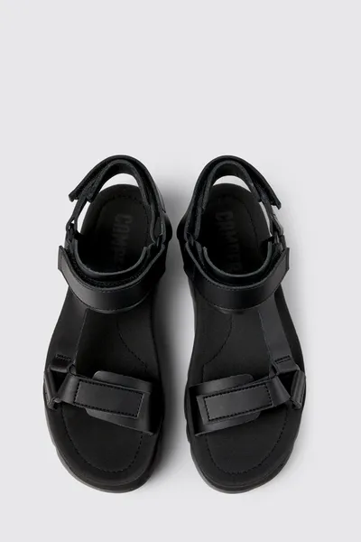 oruga Black Sandals for Women - Autumn / Winter collection - Image 2