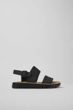 oruga Black Sandals for Women - Autumn / Winter collection