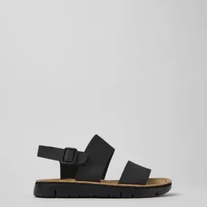 oruga Black Sandals for Women - Autumn / Winter collection