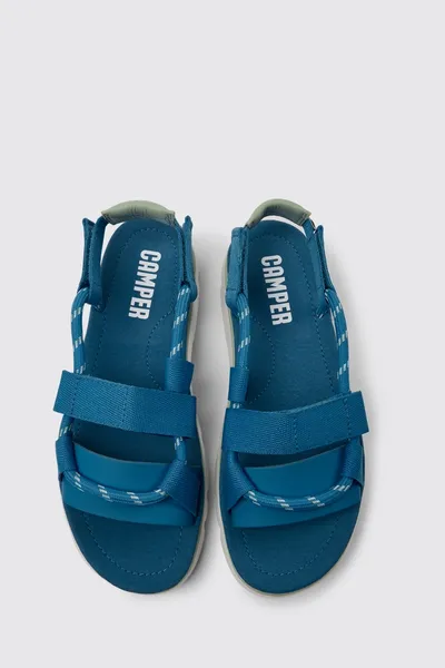 oruga Blue Sandals for Women - Autumn / Winter collection - Image 2