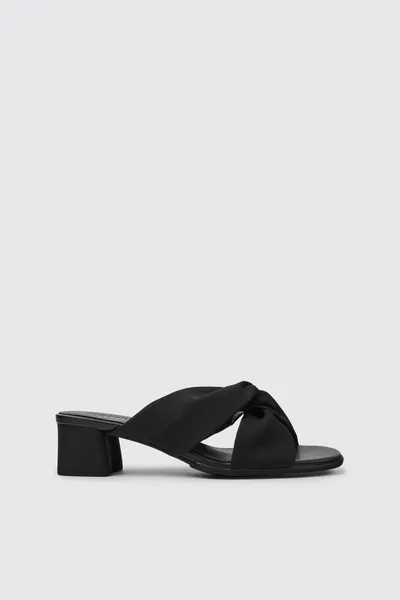 katie Black Sandals for Women - Autumn / Winter collection - Image 4