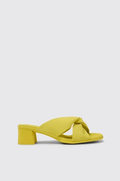 katie Yellow Sandals for Women - Autumn / Winter collection - Image 4