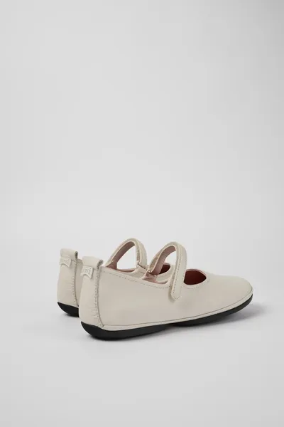 Right White Ballerinas for Women - Autumn / Winter collection - Image 2