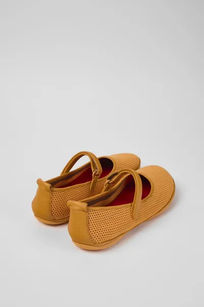 Right Orange Ballerinas for Women - Autumn / Winter collection - Image 2