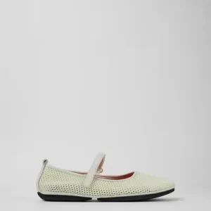 Right White Ballerinas for Women - Autumn / Winter collection