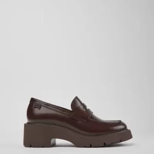 Milah Burgundy Formal Shoes for Women - Autumn / Winter collection