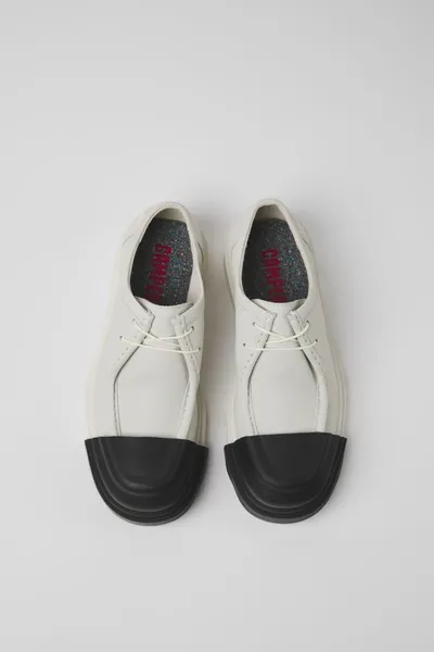 Junction White Formal Shoes for Women - Autumn / Winter collection - Image 3
