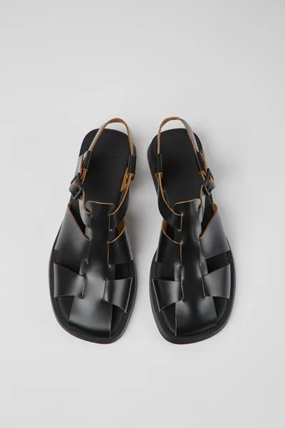 Dana Black Sandals for Women - Autumn / Winter collection - Image 3
