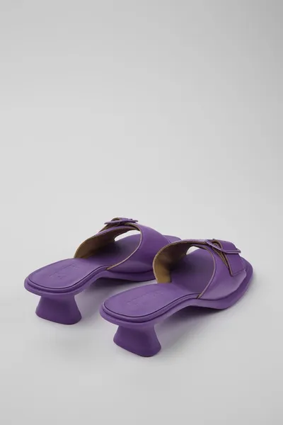 Dina Purple Sandals for Women - Autumn / Winter collection - Image 2