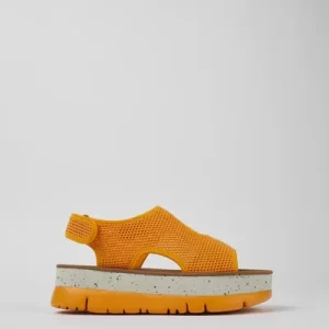 oruga Orange Sandals for Women - Autumn / Winter collection