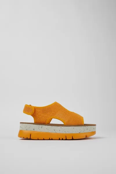 oruga Orange Sandals for Women - Autumn / Winter collection