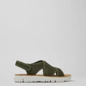 oruga Green Sandals for Women - Autumn / Winter collection