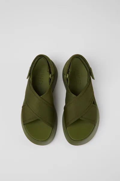 Green Sandals for Women - Autumn / Winter collection - Image 3